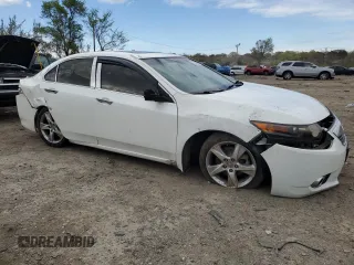 2012 Acura TSX Tech Pkg with VIN JH4CU2F61CC028996, listed as a Copart auction lot 53205975 with 161,700 mi miles and Clean Title. Bid and sale history available at carsss.com. Image 4.