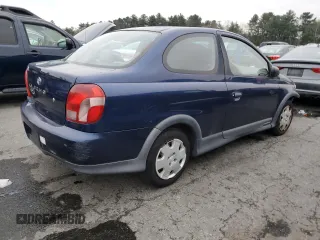 2001 Toyota ECHO with VIN JTDAT123610116152, listed as a Copart auction lot 86301404 with 114,047 mi miles and Salvage title. Bid and sale history available at DreamBid. Image 3.