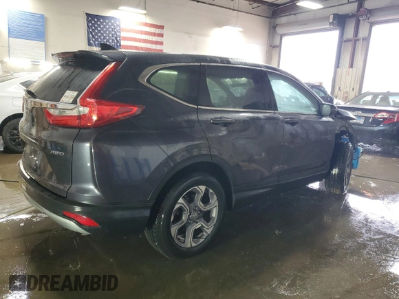 2018 Honda CR-V EX with VIN 7FARW2H58JE049309, listed as a Copart auction lot 50041775 with 69,066 mi miles and Salvage Title. Bid and sale history available at carsss.com. Image 3.