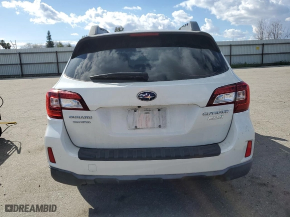 2016 Subaru Outback 2.5i with VIN 4S4BSAAC4G3282150, listed as a Copart auction lot 48041035 with 108,180 mi miles and Salvage Title. Bid and sale history available at carsss.com. Image 6.