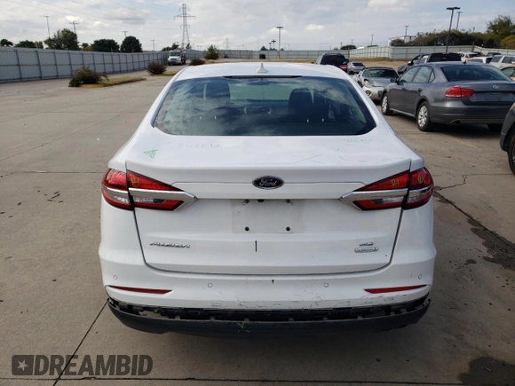 2020 Ford Fusion SE with VIN 3FA6P0HD3LR191209, listed as a Copart auction lot 79356784 with 68,364 mi miles and Salvage Title. Bid and sale history available at carsss.com. Image 6.
