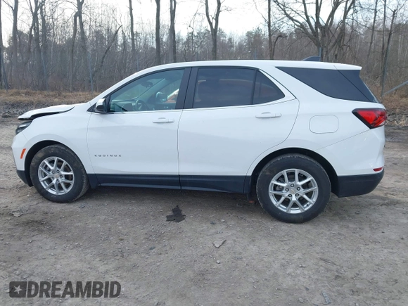 2024 Chevrolet Equinox LT with VIN 3GNAXKEG1RL363819, listed as a IAAI auction lot 41996557 with 19,761 mi miles and . Bid and sale history available at DreamBid. Image 14.