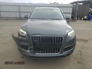 2012 Audi Q7 Premium Plus with VIN WA1LGAFE7CD007696, listed as a Copart auction lot 46757885 with 96,574 mi miles and Salvage title. Bid and sale history available at DreamBid. Image 5.