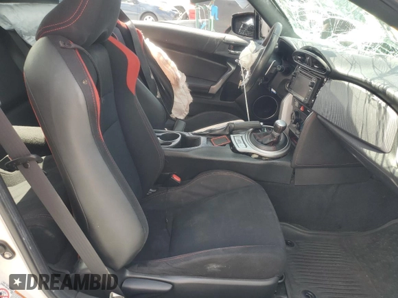 2015 Scion FR-S with VIN JF1ZNAA1XF8705667, listed as a Copart auction lot 52681035 with 124,971 mi miles and Salvage Title. Bid and sale history available at carsss.com. Image 7.