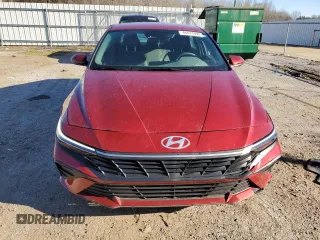 2024 Hyundai Elantra SEL with VIN KMHLM4DGXRU702893, listed as a Copart auction lot 46631995 with 29,294 mi miles and Salvage Title. Bid and sale history available at carsss.com. Image 5.