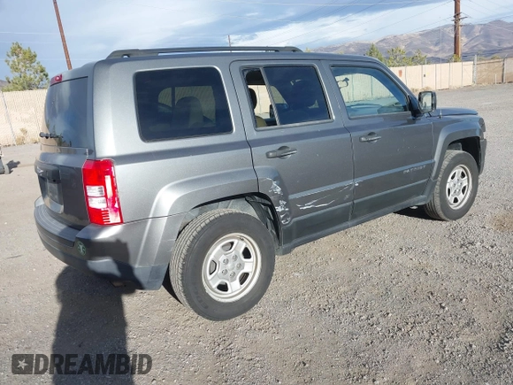 2012 Jeep Patriot Sport with VIN 1C4NJPBA4CD593442, listed as a IAAI auction lot 40906505 with 159,482 mi miles and . Bid and sale history available at DreamBid. Image 4.