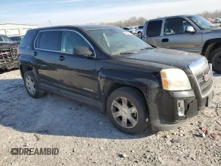 2013 GMC Terrain SLE with VIN 2GKALMEK6D6168112, listed as a Copart auction lot 49667715 with 157,158 mi miles and Salvage Title. Bid and sale history available at carsss.com. Image 4.