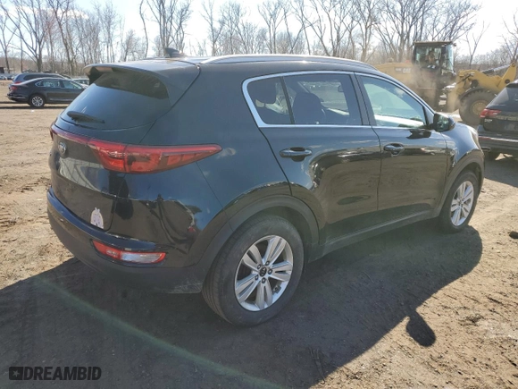 2017 Kia Sportage LX with VIN KNDPMCAC3H7239980, listed as a Copart auction lot 50502905 with 116,345 mi miles and Salvage Title. Bid and sale history available at carsss.com. Image 3.