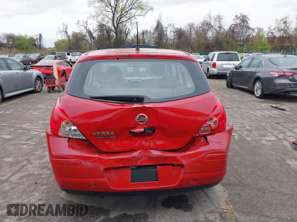 2007 Nissan Versa 1.8 S with VIN 3N1BC13EX7L364889, listed as a IAAI auction lot 42008734 with 147,613 mi miles. Bid and sale history available at carsss.com. Image 16.