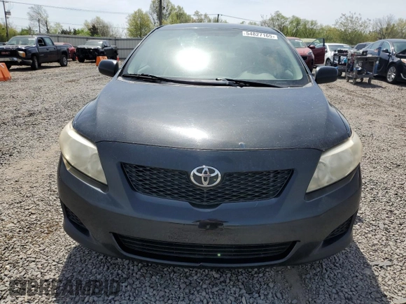 2009 Toyota Corolla with VIN JTDBL40E79J051926, listed as a Copart auction lot 54827165 with 218,273 mi miles and Clean Title. Bid and sale history available at carsss.com. Image 5.