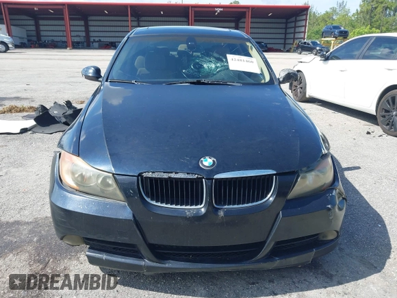 2007 BMW 3 Series 328i with VIN WBAVA37577NL17404, listed as a IAAI auction lot 42481460 with Not provided miles and . Bid and sale history available at DreamBid. Image 12.