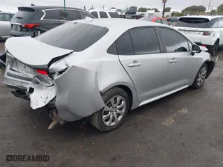 2021 Toyota Corolla LE with VIN 5YFEPMAEXMP173975, listed as a IAAI auction lot 41518350 with 40,373 mi miles. Bid and sale history available at carsss.com. Image 4.