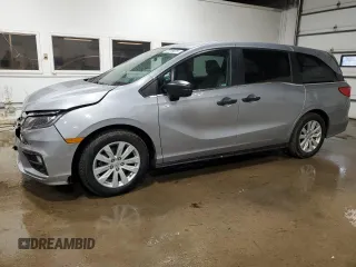 2019 Honda Odyssey LX with VIN 5FNRL6H29KB028228, listed as a Copart auction lot 47819875 with 91,169 mi miles and Salvage Title. Bid and sale history available at DreamBid. Image 1.