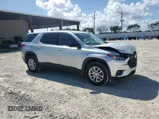 2020 Chevrolet Traverse LS with VIN 1GNERLKW2LJ261358, listed as a Copart auction lot 77149434 with 49,183 mi miles and Non Repairable. Bid and sale history available at carsss.com. Image 12.