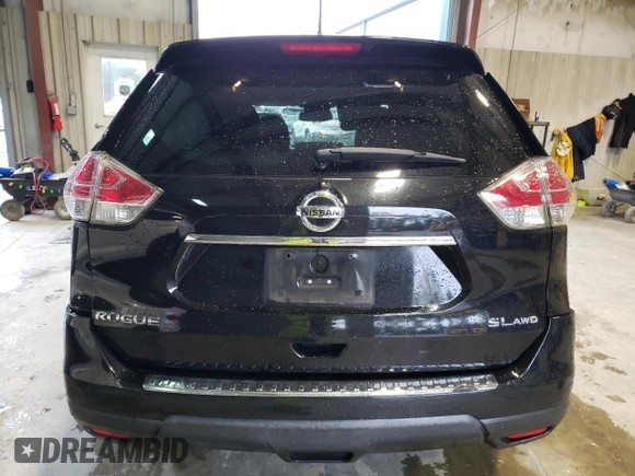 2016 Nissan Rogue SL with VIN 5N1AT2MV9GC738798, listed as a Copart auction lot 52152975 with 76,444 mi miles and Salvage Title. Bid and sale history available at DreamBid. Image 6.