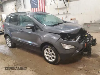 2020 Ford EcoSport SE with VIN MAJ6S3GL4LC325958, listed as a Copart auction lot 60708034 with 37,246 mi miles and Salvage Title. Bid and sale history available at carsss.com. Image 4.