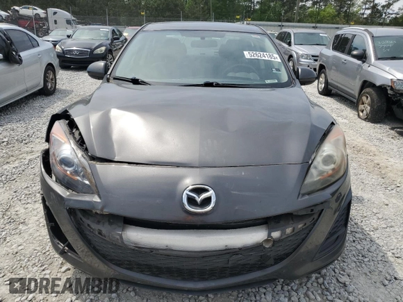 2010 Mazda Mazda3 i Touring with VIN JM1BL1SF5A1241636, listed as a Copart auction lot 52624185 with 96,466 mi miles and Salvage Title. Bid and sale history available at carsss.com. Image 5.