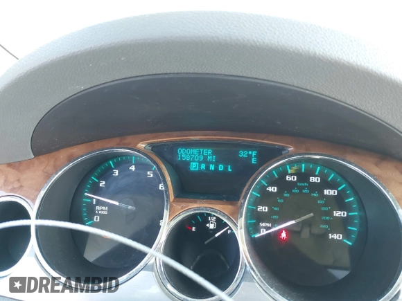 2011 Buick Enclave CXL-1 with VIN 5GAKRBEDXBJ216832, listed as a IAAI auction lot 41012583 with 158,709 mi miles. Bid and sale history available at carsss.com. Image 7.