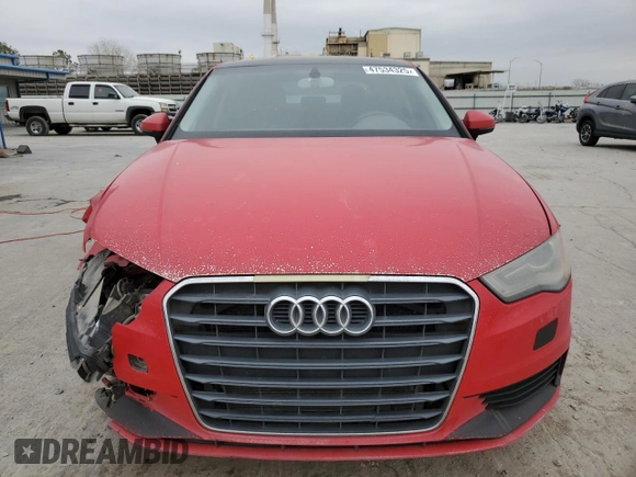 2015 Audi A3 1.8T Premium Plus with VIN WAUCCGFF1F1079610, listed as a Copart auction lot 47534325 with 154,489 mi miles and Salvage Title. Bid and sale history available at carsss.com. Image 5.