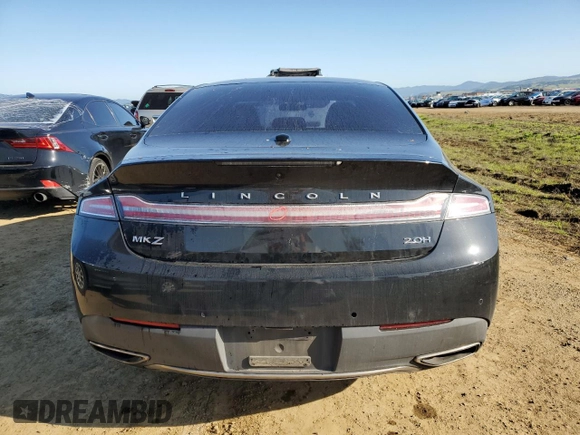 2017 Lincoln MKZ Hybrid Premiere with VIN 3LN6L5KU6HR619174, listed as a Copart auction lot 50873975 with 164,822 mi miles and Salvage Title. Bid and sale history available at carsss.com. Image 6.
