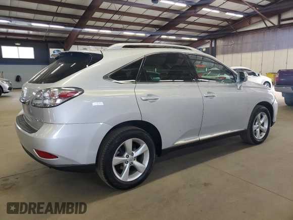 2010 Lexus RX 350 with VIN 2T2BK1BA9AC021799, listed as a Copart auction lot 54621915 with 282,289 mi miles and Clean Title. Bid and sale history available at carsss.com. Image 3.