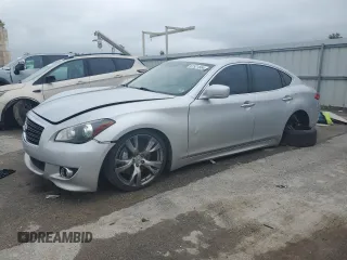 2012 Infiniti M with VIN JN1AY1AP5CM530253, listed as a Copart auction lot 73741144 with 145,000 mi miles and Clean Title. Bid and sale history available at DreamBid. Image 1.