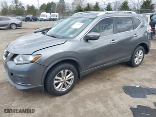 2015 Nissan Rogue SV with VIN 5N1AT2MV3FC832299, listed as a IAAI auction lot 41875324 with 120,378 mi miles. Bid and sale history available at carsss.com. Image 2.