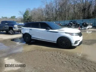 2018 Land Rover Range Rover Velar R-Dynamic HSE with VIN SALYM2RV6JA705357, listed as a Copart auction lot 46335285 with 56,805 mi miles and Salvage Title. Bid and sale history available at carsss.com. Image 14.