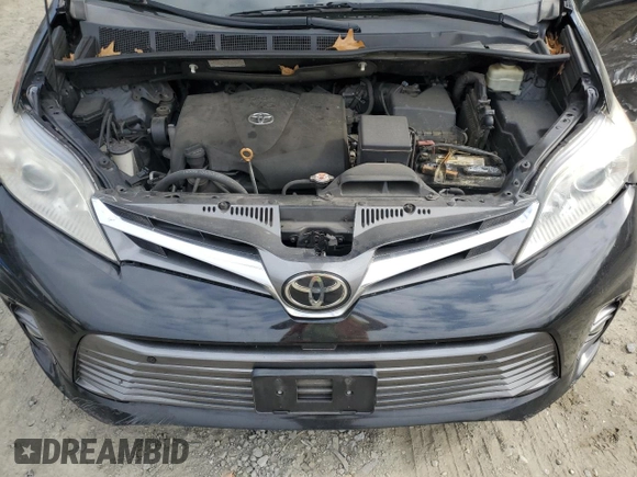 2018 Toyota Sienna XLE Auto Access Seat with VIN 5TDYZ3DC3JS934053, listed as a Copart auction lot 49900085 with 153,121 mi miles and Salvage title. Bid and sale history available at DreamBid. Image 14.
