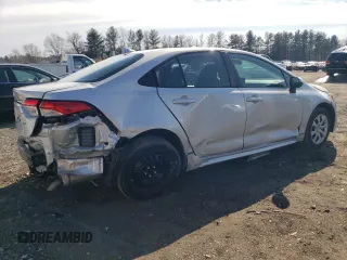 2022 Toyota Corolla LE with VIN 5YFEPMAE0NP305904, listed as a Copart auction lot 45330755 with 37,290 mi miles and Salvage Title. Bid and sale history available at carsss.com. Image 3.