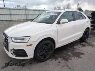 2016 Audi Q3 Prestige z VIN WA1GFCFS8GR006247, wystawiony jako Copart lot #50999605 z przebiegiem 134 502 mil mil oraz Szkoda całkowita • Salvage title. Historia ofert i sprzedaży dostępna na DreamBid. Obrazek 1.