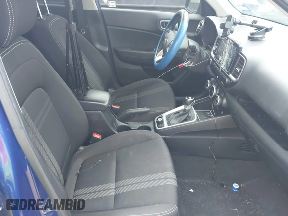 2021 Hyundai Venue Denim with VIN KMHRC8A35MU103768, listed as a IAAI auction lot 41363547 with 66,618 mi miles and . Bid and sale history available at DreamBid. Image 5.