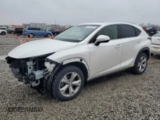 2017 Lexus NX with VIN JTJBARBZ6H2122753, listed as a Copart auction lot 51710475 with 87,967 mi miles and Salvage Title. Bid and sale history available at carsss.com. Image 1.
