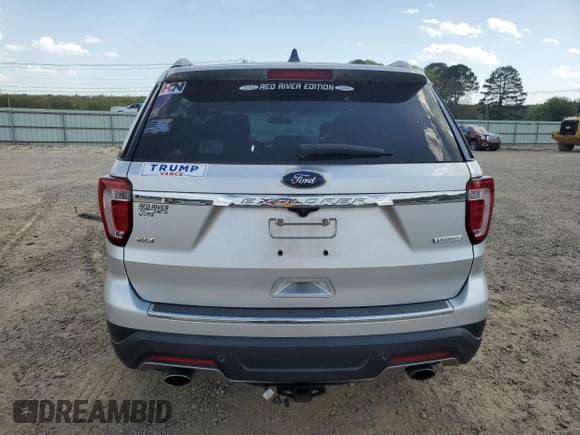2018 Ford Explorer XLT z VIN 1FM5K7DHXJGB04184, wystawiony jako Copart lot #52551795 z przebiegiem 46 197 mil mil oraz Szkoda całkowita • Salvage title. Historia ofert i sprzedaży dostępna na DreamBid. Obrazek 6.