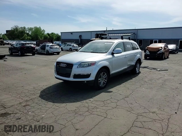 2008 Audi Q7 Premium with VIN WA1BY74LX8D021919, listed as a Copart auction lot 56683595 with 111,613 mi miles and Salvage title. Bid and sale history available at DreamBid. Image 14.