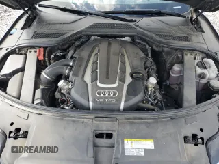 2014 Audi A8 4.0T с VIN WAUR2AFDXEN011628, выставлен на аукционе Copart как лот 55423285 с пробегом 94 681 миль миль и Списание • Salvage title. История ставок и продаж доступна на DreamBid. Изображение 11.