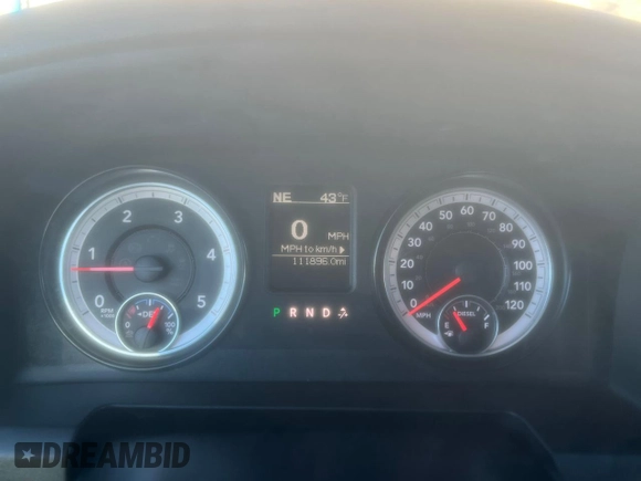 2015 Ram 3500 Big Horn with VIN 3C63R3HL4FG625161, listed as a Copart auction lot 80120264 with 111,896 mi miles and Salvage Title. Bid and sale history available at carsss.com. Image 8.