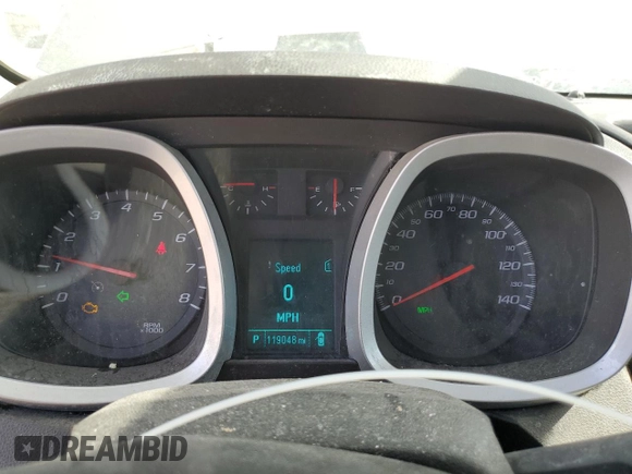 2012 Chevrolet Equinox 2LT with VIN 2GNFLNE58C6296536, listed as a Copart auction lot 49647545 with 119,048 mi miles and Salvage Title. Bid and sale history available at DreamBid. Image 9.