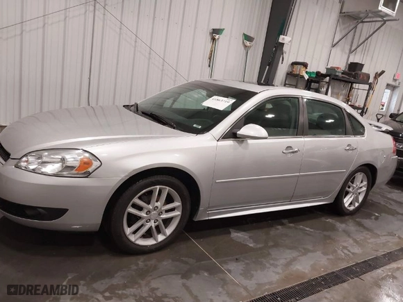 2013 Chevrolet Impala LTZ with VIN 2G1WC5E37D1241848, listed as a IAAI auction lot 41863719 with 167,482 mi miles. Bid and sale history available at carsss.com. Image 14.