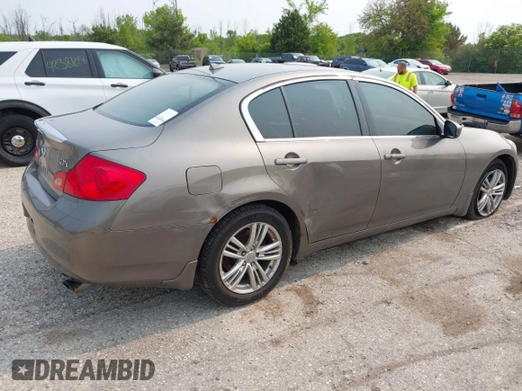 2010 Infiniti G37 x z VIN JN1CV6AR8AM455125, wystawiony jako IAAI lot #42395638 z przebiegiem 187 336 mil mil oraz . Historia ofert i sprzedaży dostępna na DreamBid. Obrazek 4.