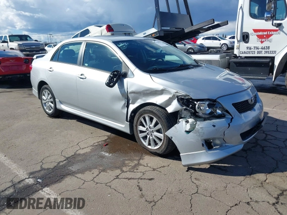 2010 Toyota Corolla with VIN 2T1BU4EE0AC478547, listed as a IAAI auction lot 41789403 with 79,386 mi miles. Bid and sale history available at carsss.com. Image 1.