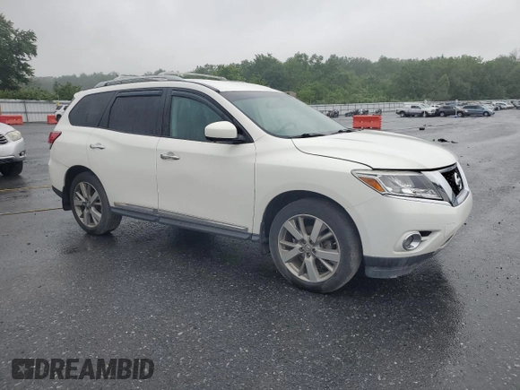 2013 Nissan Pathfinder SL with VIN 5N1AR2MM7DC657378, listed as a Copart auction lot 61167045 with 165,192 mi miles and Clean title. Bid and sale history available at DreamBid. Image 4.