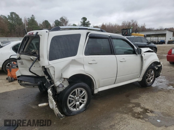 2009 Mercury Mariner Premier with VIN 4M2CU87G79KJ03236, listed as a Copart auction lot 84059324 with 130,335 mi miles and Salvage title. Bid and sale history available at DreamBid. Image 3.