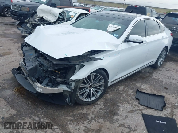 2018 Genesis G80 3.8L with VIN KMHGN4JE2JU238178, listed as a IAAI auction lot 42063099 with 78,569 mi miles and . Bid and sale history available at DreamBid. Image 17.