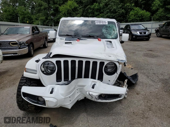 2022 Jeep Wrangler Unlimited Sahara with VIN 1C4HJXEN9NW190351, listed as a Copart auction lot 61091015 with 40,794 mi miles and Clean title. Bid and sale history available at DreamBid. Image 5.