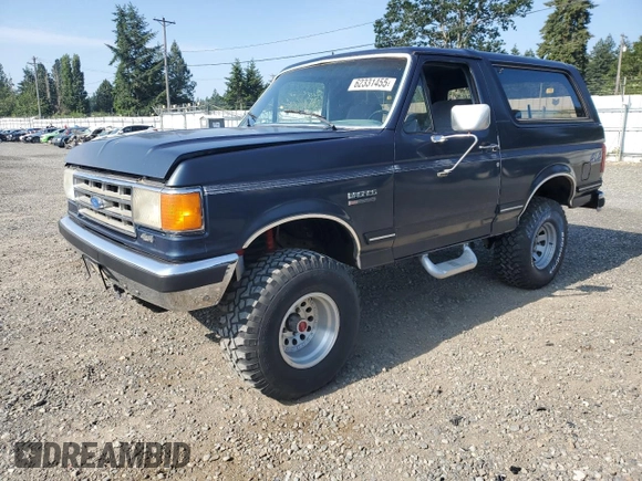 1988 Ford Bronco Eddie Bauer with VIN 1FMEU15N3JLA13342, listed as a Copart auction lot 62331455 with 29,284 mi miles and Clean title. Bid and sale history available at DreamBid. Image 1.