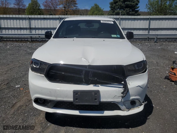 2018 Dodge Durango SXT with VIN 1C4RDJAG7JC355356, listed as a Copart auction lot 52094074 with 107,809 mi miles and Salvage Title. Bid and sale history available at carsss.com. Image 5.