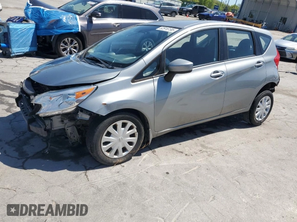 2015 Nissan Note S Plus with VIN 3N1CE2CP4FL358672, listed as a Copart auction lot 52916195 with Not Provided miles and Salvage Title. Bid and sale history available at DreamBid. Image 1.