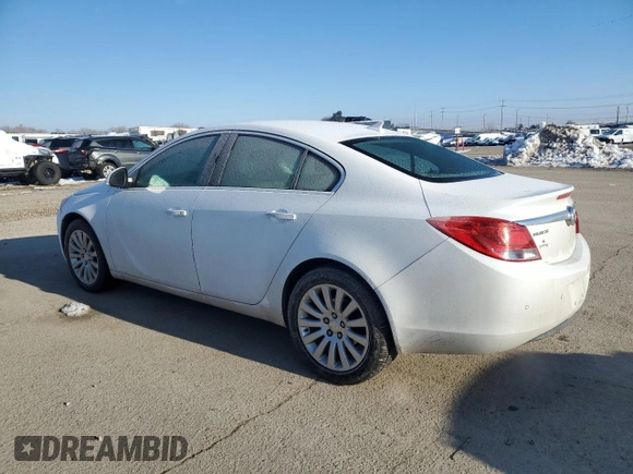 2012 Buick Regal Premium 1 with VIN 2G4GS5EK4C9208145, listed as a Copart auction lot 44690085 with 150,401 mi miles and Salvage Title. Bid and sale history available at DreamBid. Image 2.