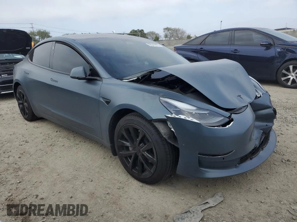 2021 Tesla Model 3 Long Range with VIN 5YJ3E1EB8MF006859, listed as a Copart auction lot 50344475 with 41,462 mi miles and Salvage Title. Bid and sale history available at DreamBid. Image 4.